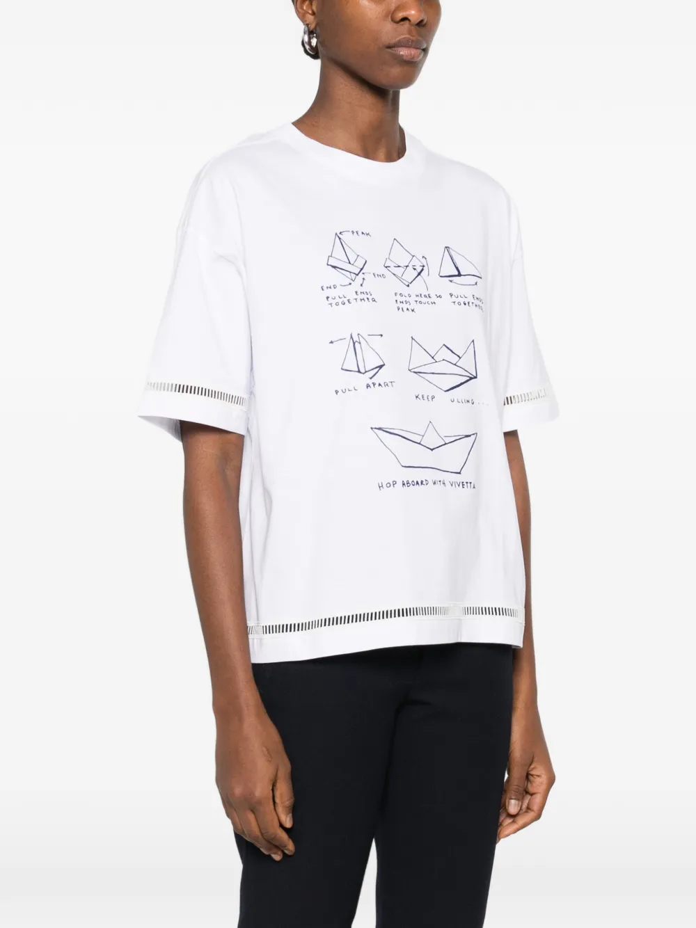  Vivetta Graphic-print T-shirt - White 