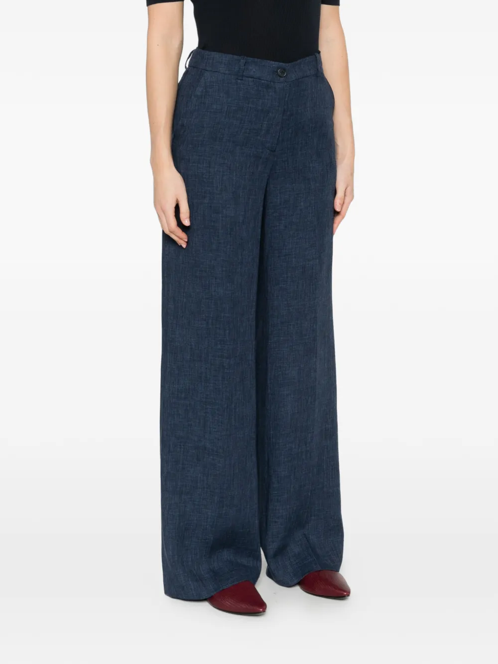  P.a.r.o.s.h. Button Trousers - Blue 