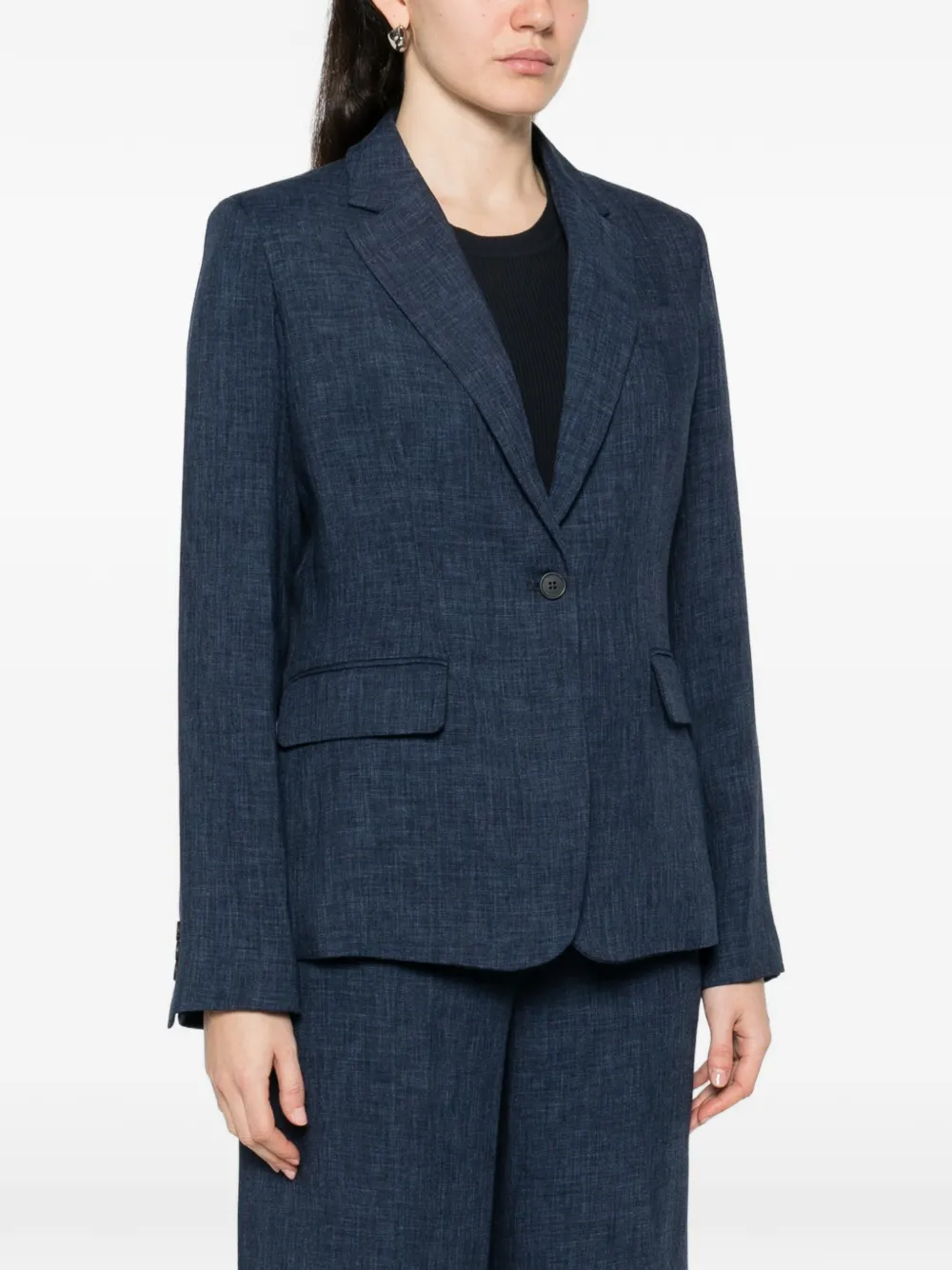  P.a.r.o.s.h. Pocket Blazer - Blue 