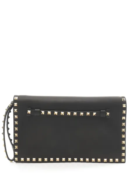 Valentino Garavani Pre-Owned 2010s Rockstud leather clutch bag
