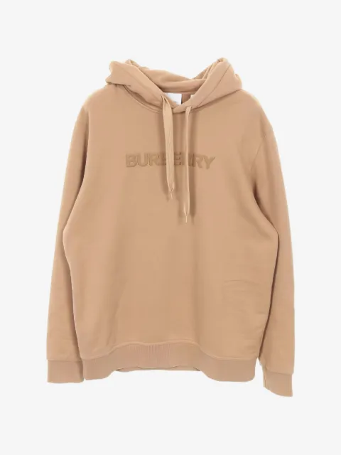 Burberry Pre-Owned hoodie en coton à logo imprimé (2000)