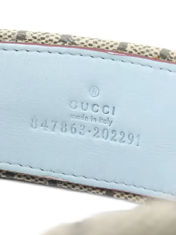 Gucci Pre-Owned x Yuko Higuchi 2010s Monogram Headband  display picture 3