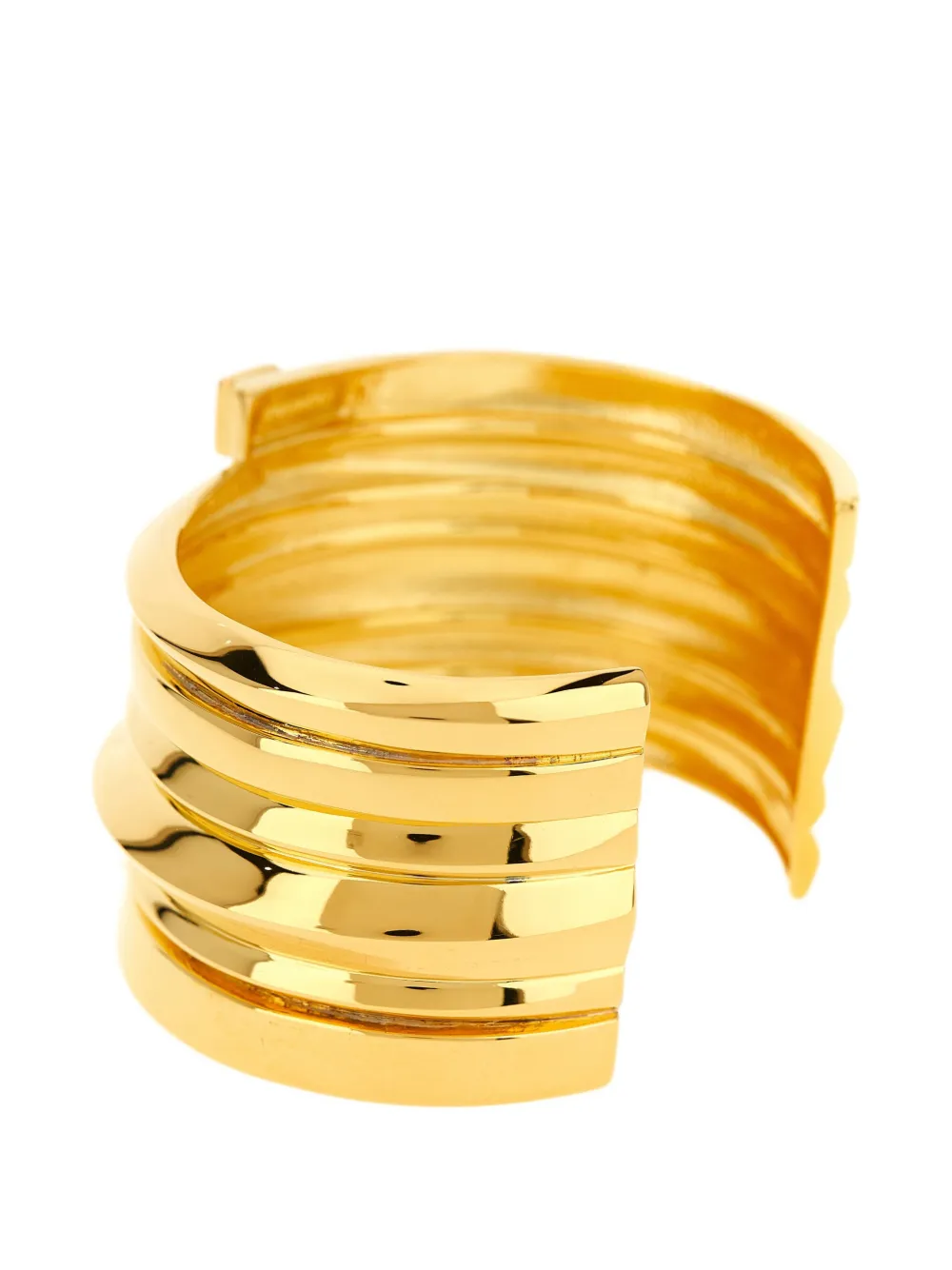 Elisabetta Franchi spiral bangle - Goud