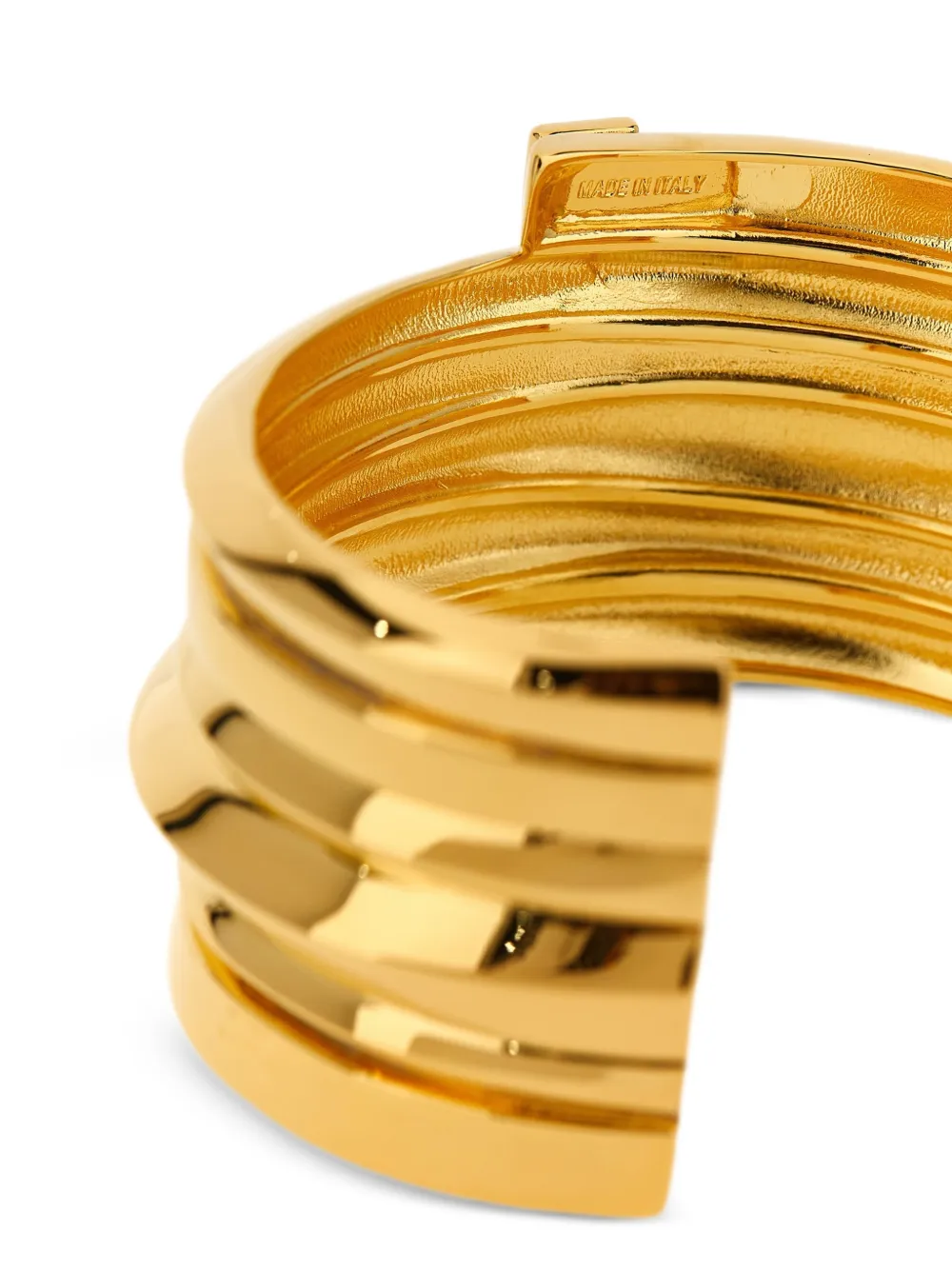 Elisabetta Franchi Spiral Bangle - Gold 