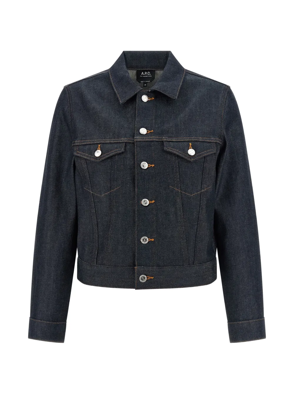 A.P.C. Dion contrast-stitching jacket - Blu