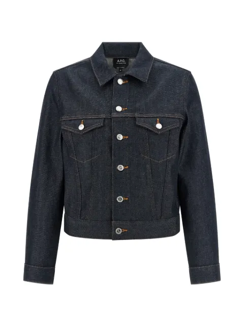 A.P.C. Dion contrast-stitching jacket