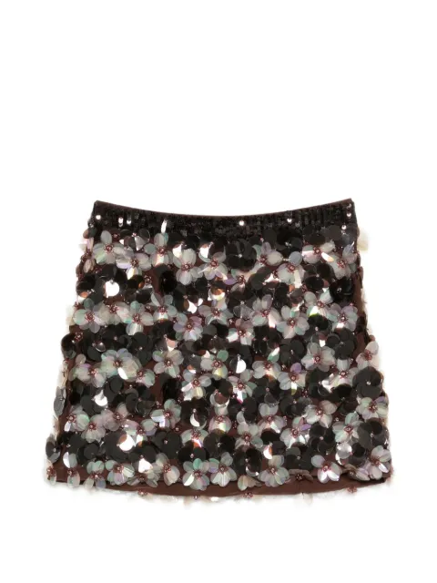 P.A.R.O.S.H. sequin-embellished mini skirt