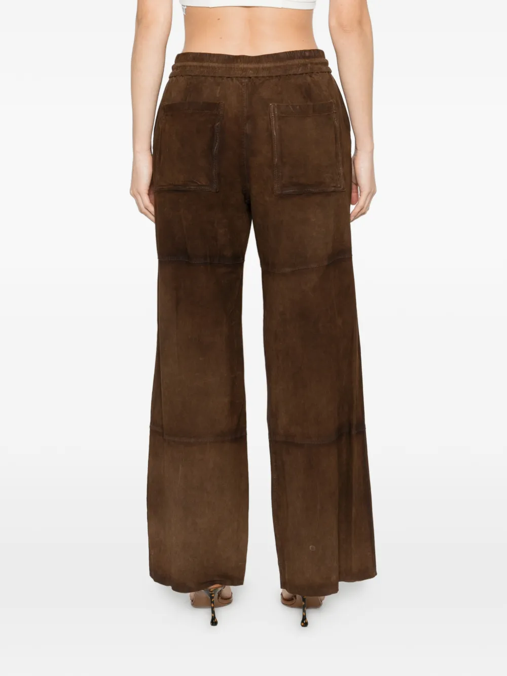 P.A.R.O.S.H. Broek met trekkoord Bruin