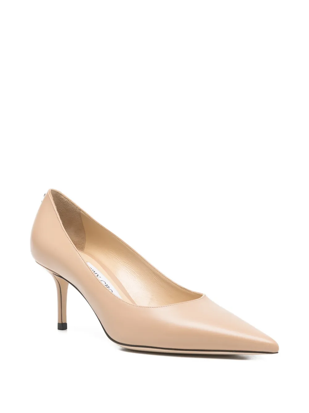 Jimmy Choo Love pumps met puntige neus Beige