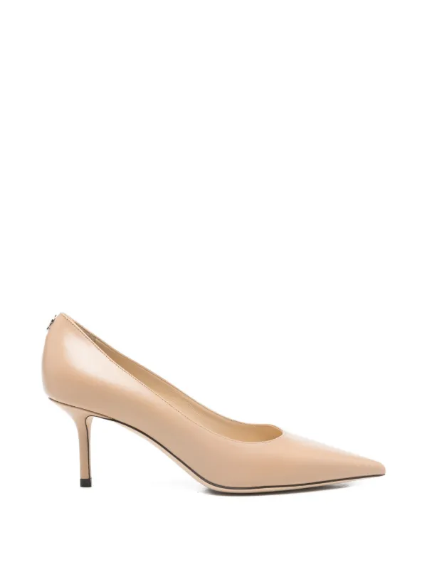 Jimmy Choo Love Pointed Pumps in Neutrals