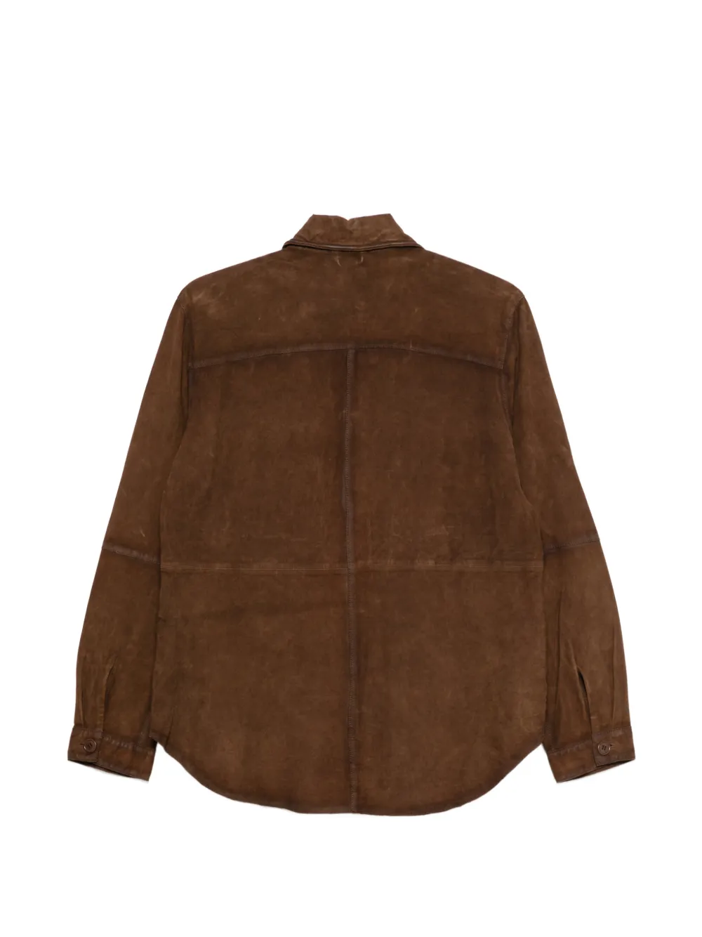  P.a.r.o.s.h. Chest-pockets Shirt - Brown 