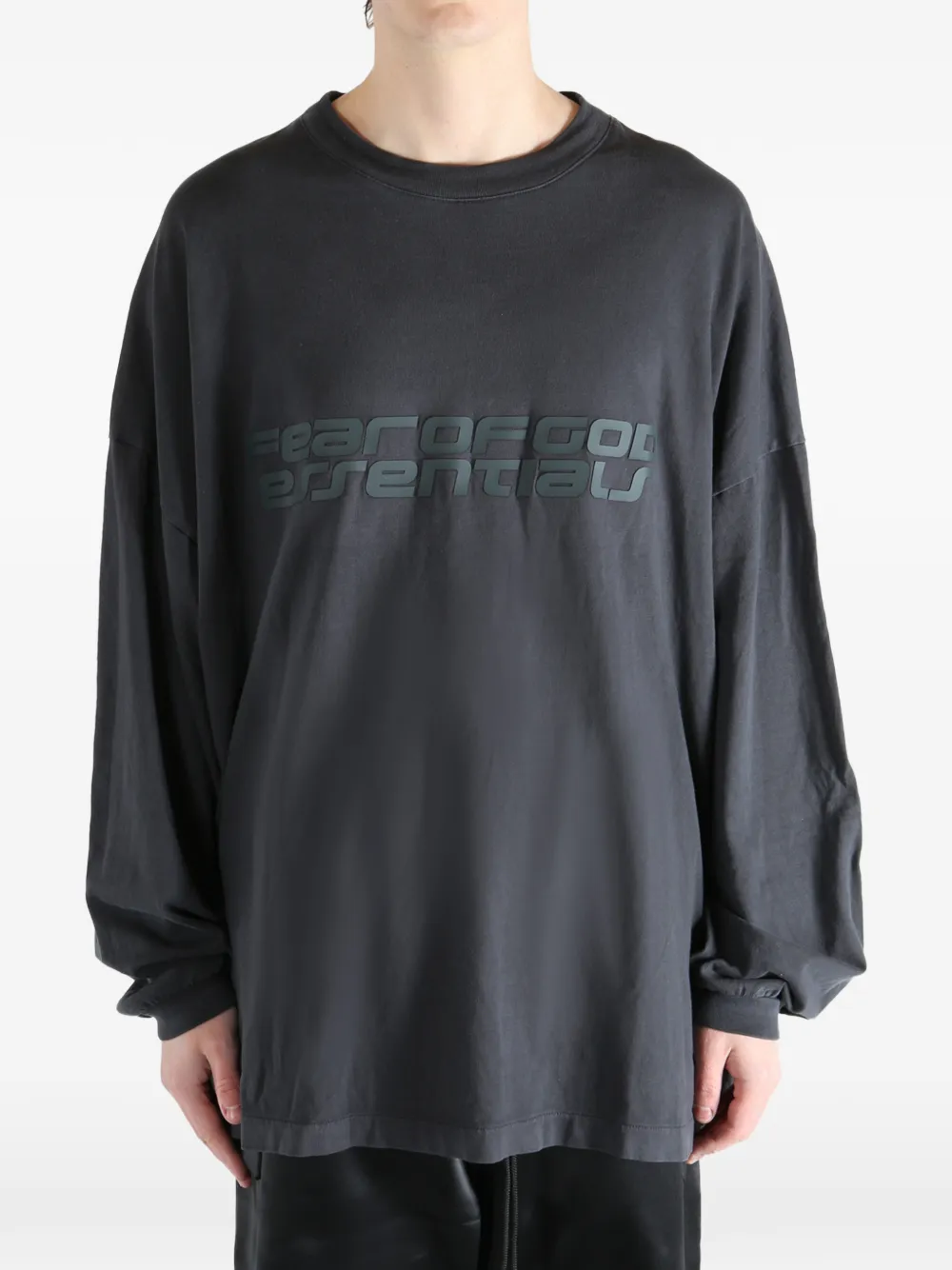  Fear Of God Essentials Long-sleeved Top - Grey 