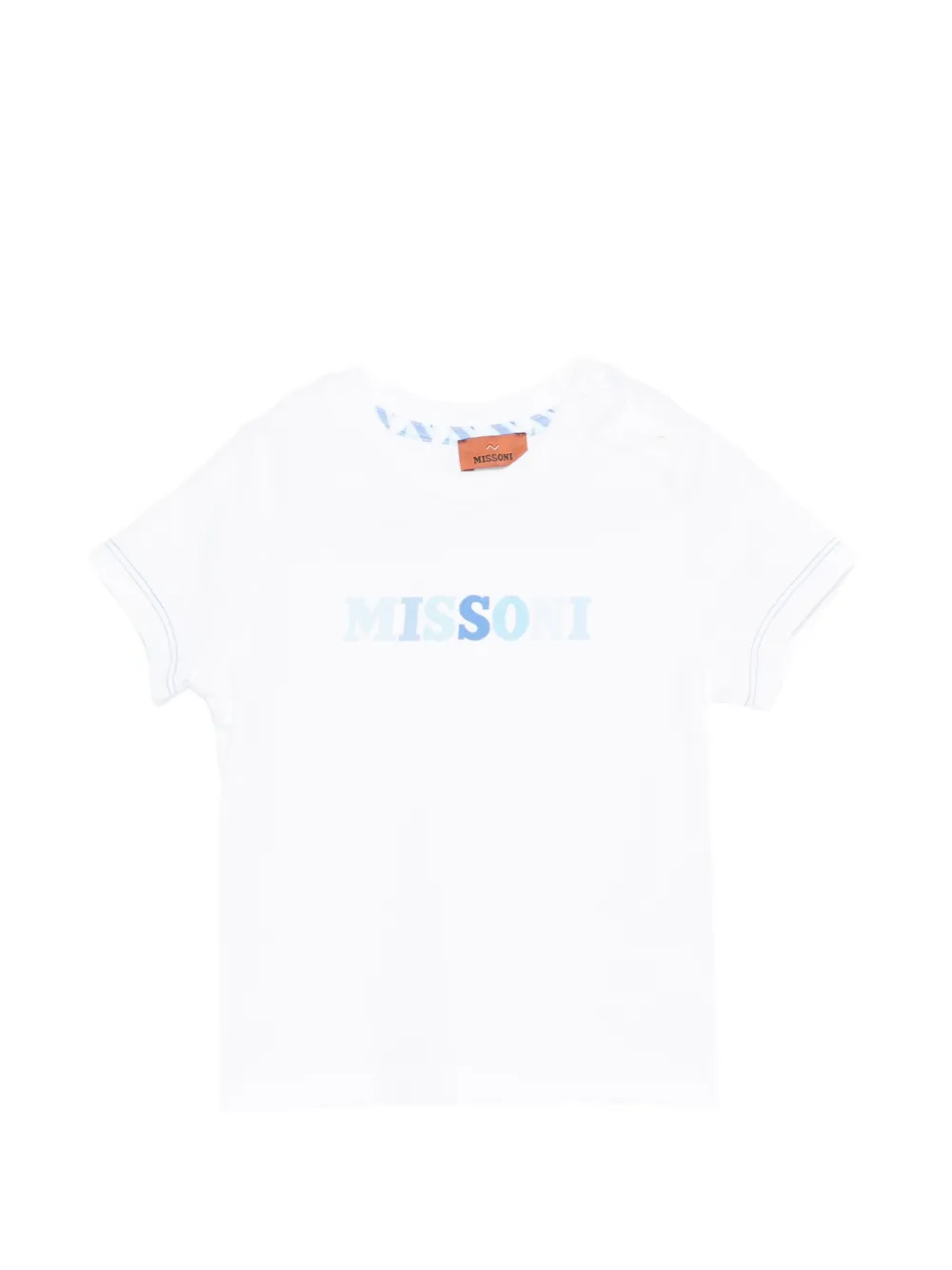 Missoni Kids short-sleeve T-shirt - Bianco