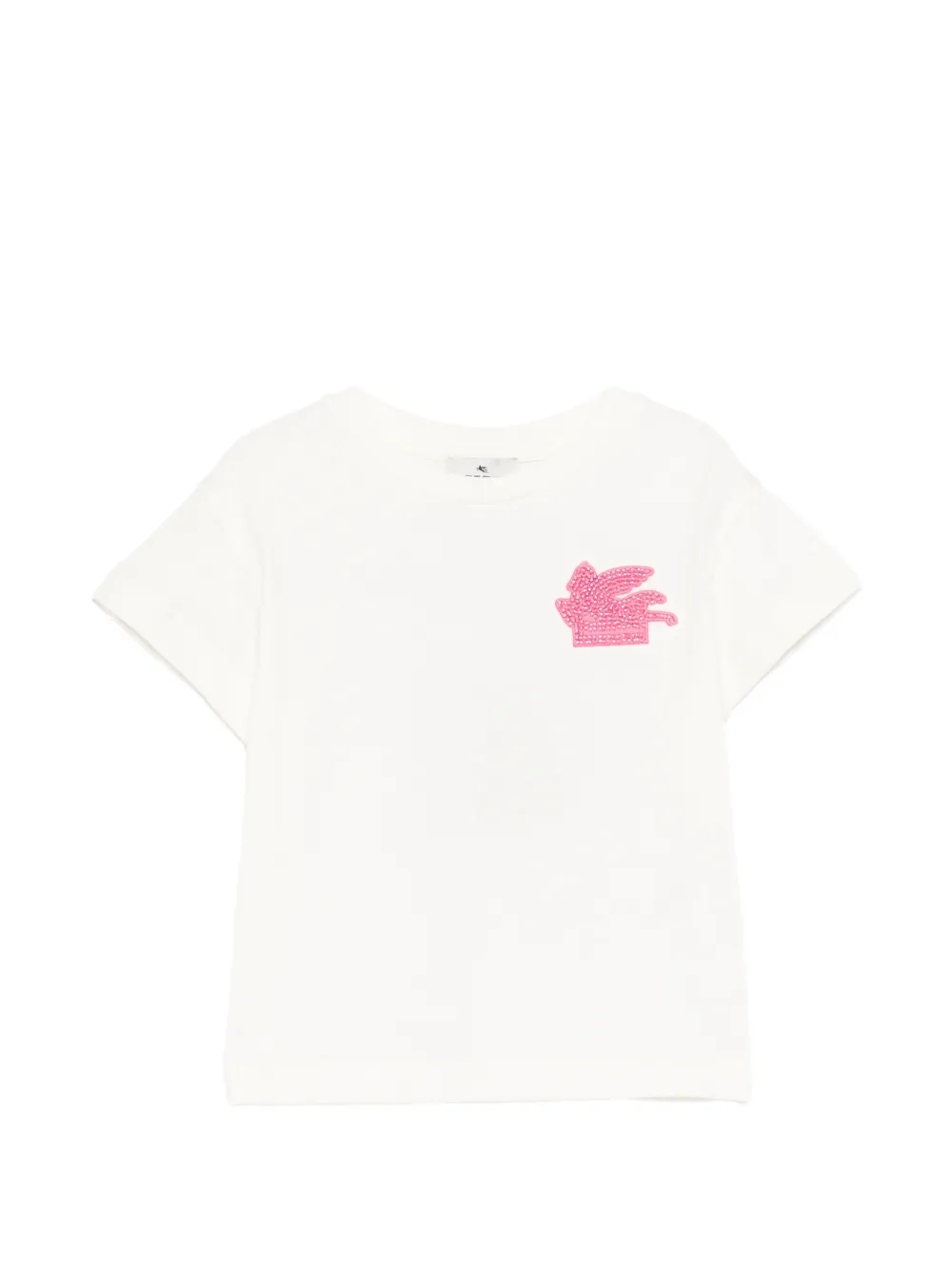 ETRO KIDS logo-embellished T-shirt - Bianco