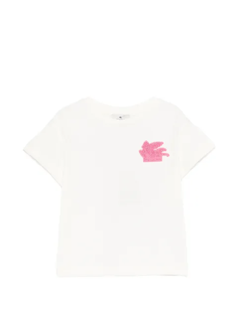 ETRO KIDS logo-embellished T-shirt