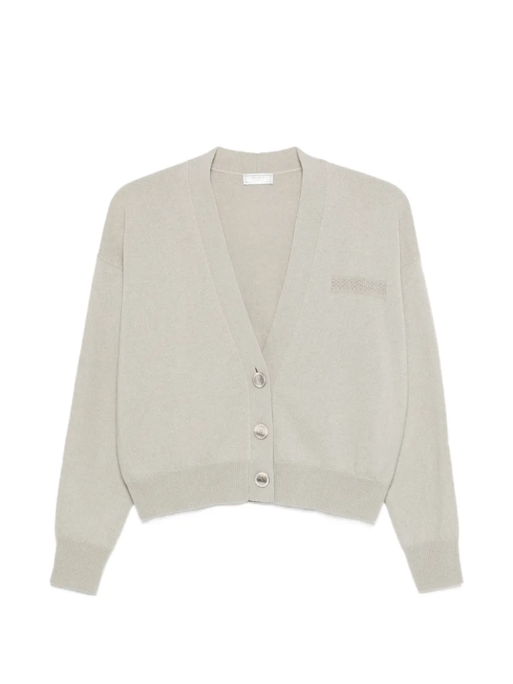 Peserico button cardigan - Toni neutri