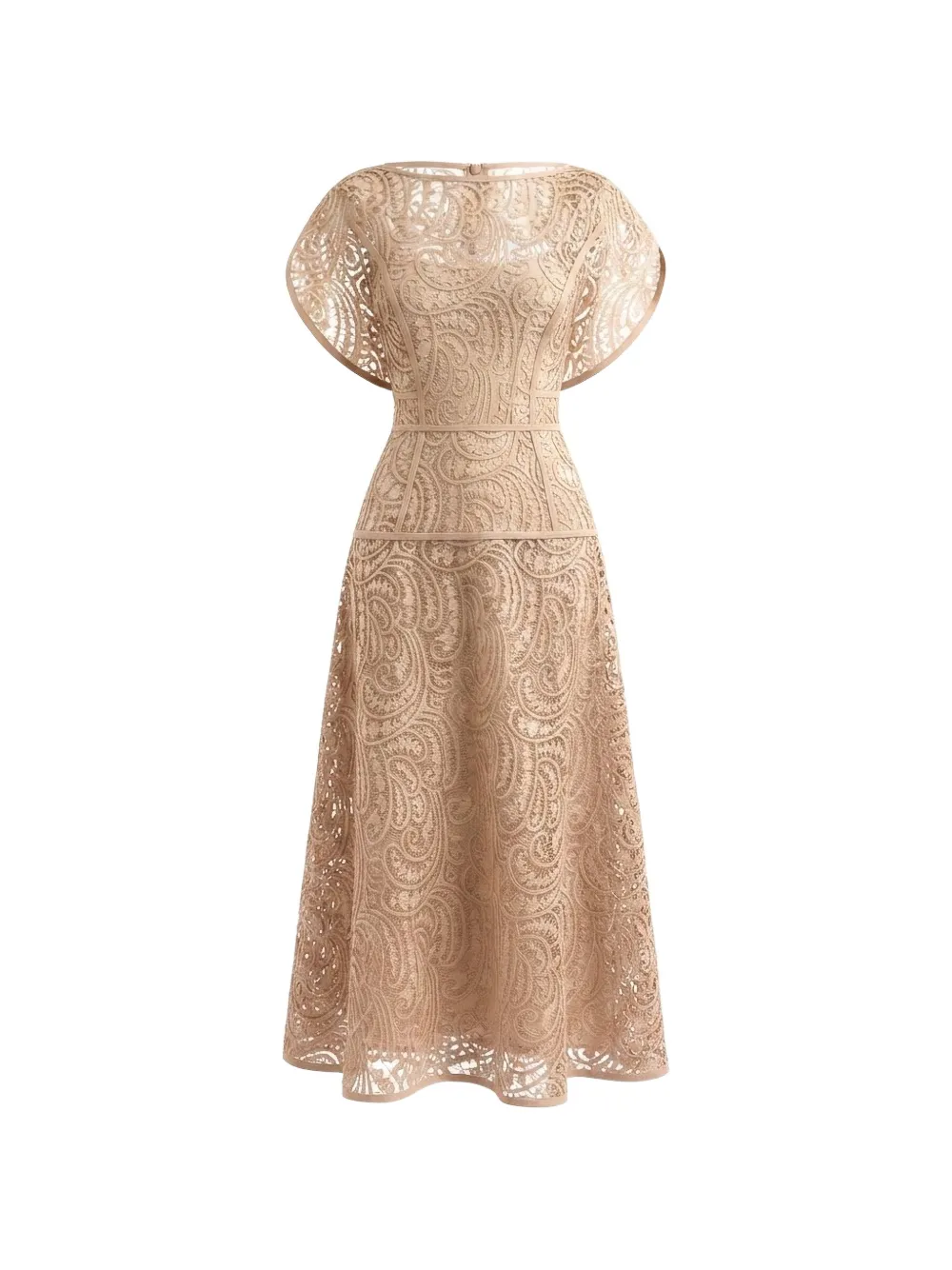 Gemy Maalouf flutter sleeve midi dress · 8