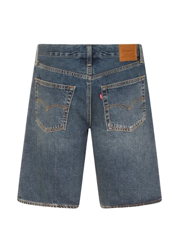 Levi's ワイドレッグ デニムショートパンツ | ブルー | FARFETCH JP