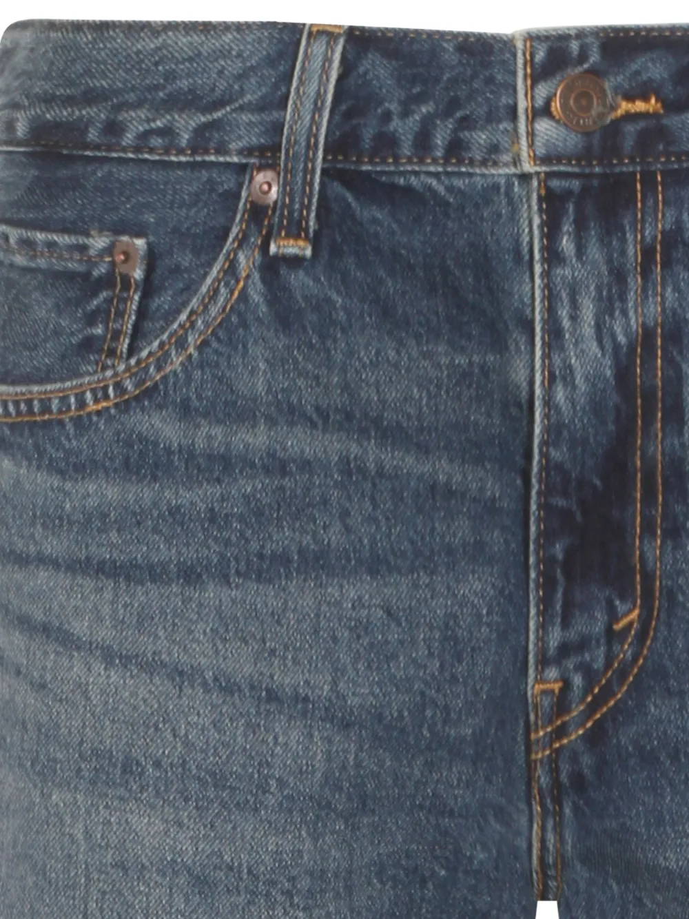  Levi's Wide-leg Denim Shorts - Blue 