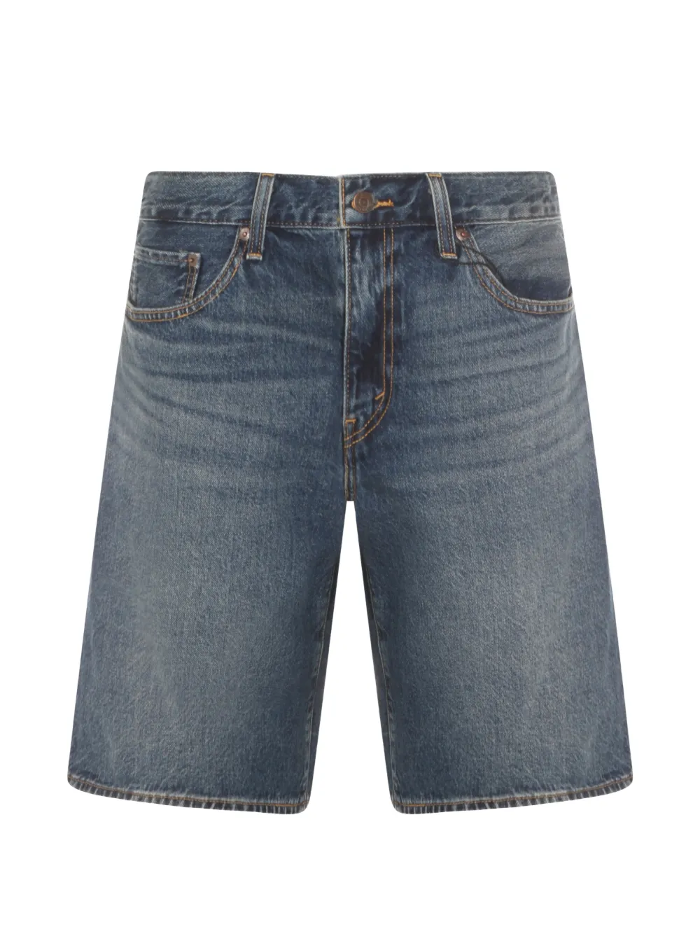 Levi's wide-leg denim shorts - Blu