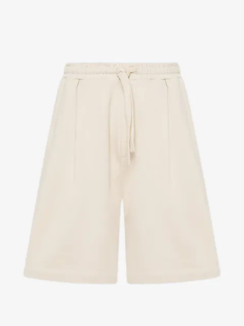Laneus fleece drawstring shorts