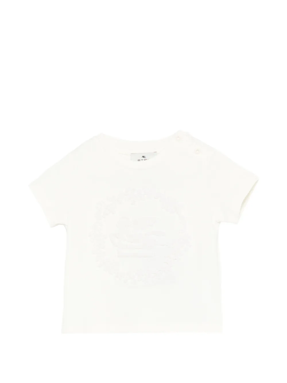 ETRO KIDS short-sleeve T-shirt - Toni neutri