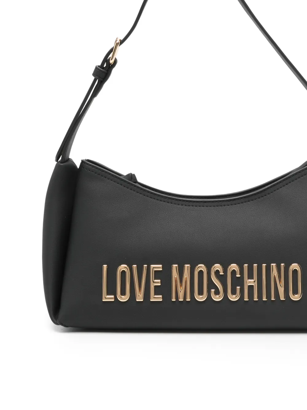 Love Moschino Schoudertas met logo Zwart