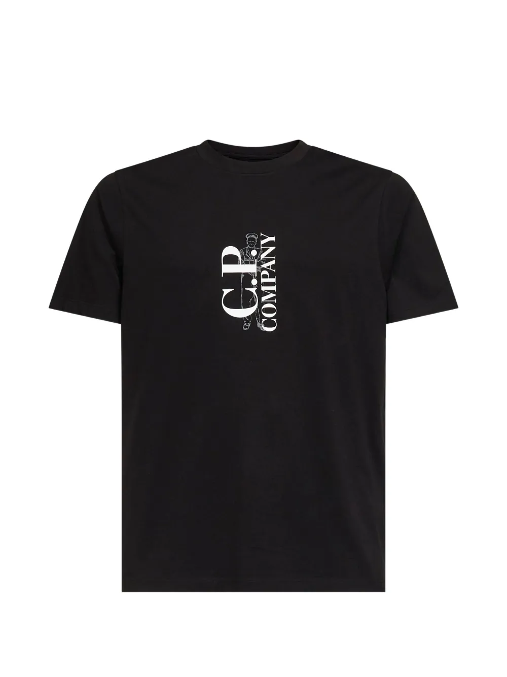 C.P. Company logo-print T-shirt - Nero