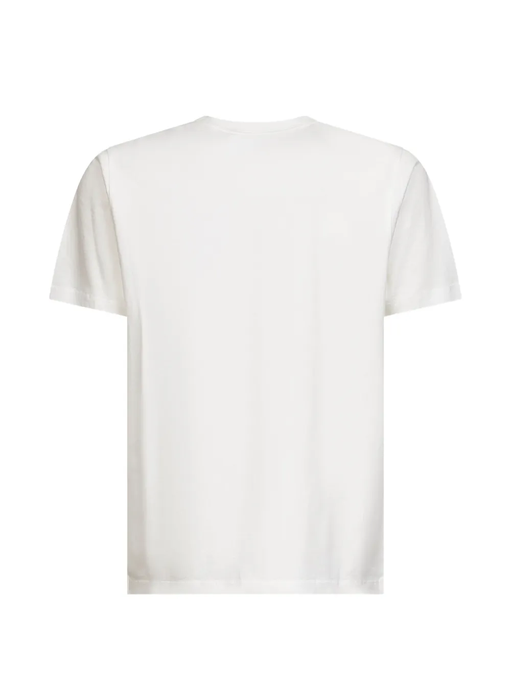 C.P. Company ribbed logo-print T-shirt - Wit