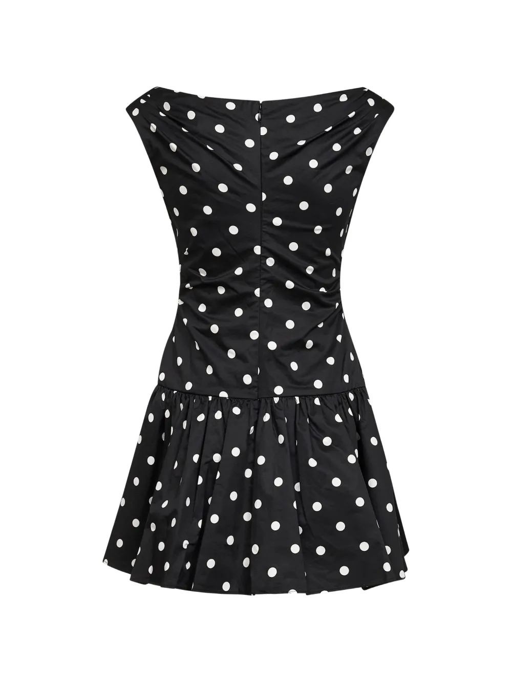 Self-Portrait polka-dot midi dress - Zwart