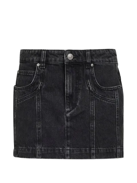 MARANT ÉTOILE — five-pocket mini skirt