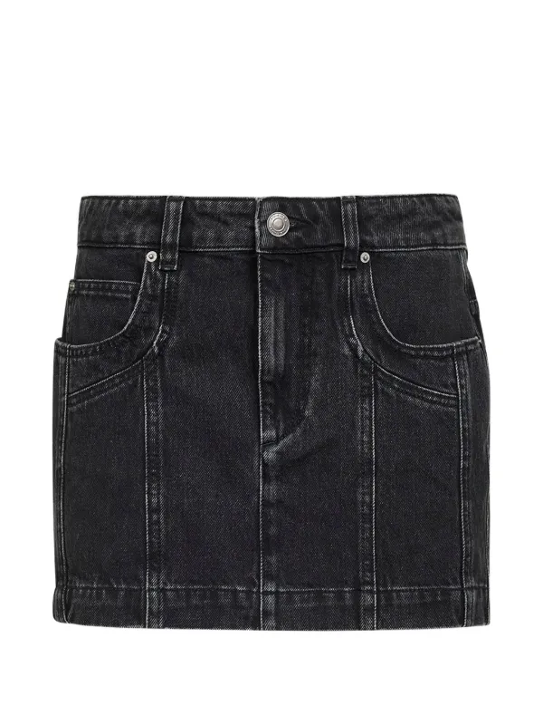 Marant Étoile Five-pocket Mini Skirt in Black
