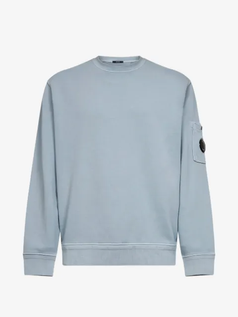 C.P. Company sudadera con bolsillo de parche