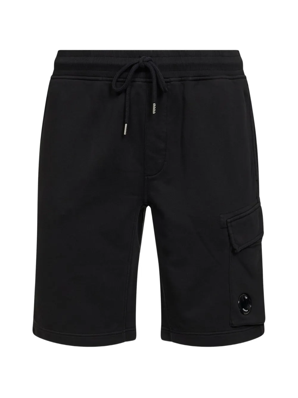 C.P. Company ribbed elasticated shorts - Nero