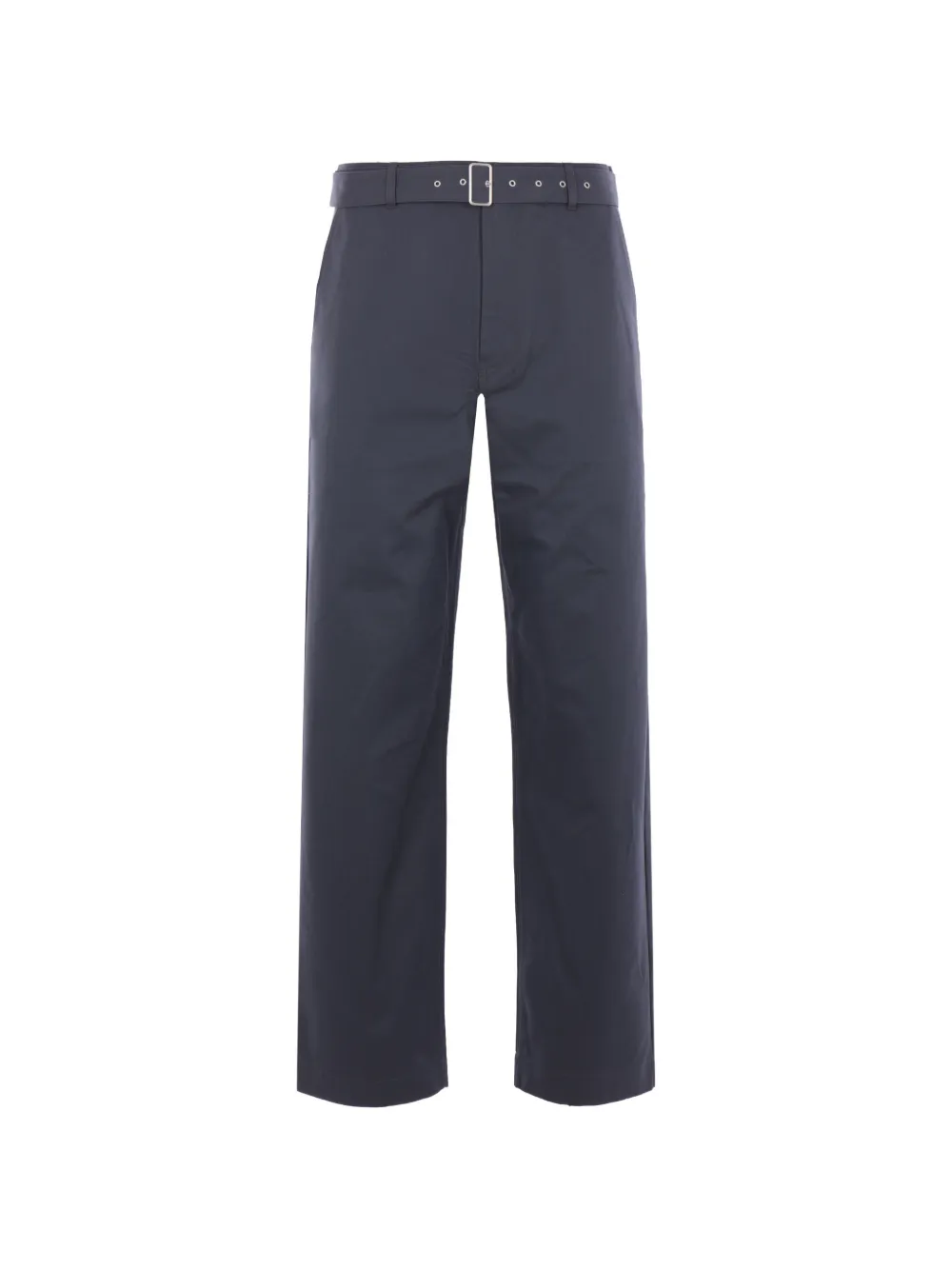Maison Kitsuné belt-fastening trousers - Blu