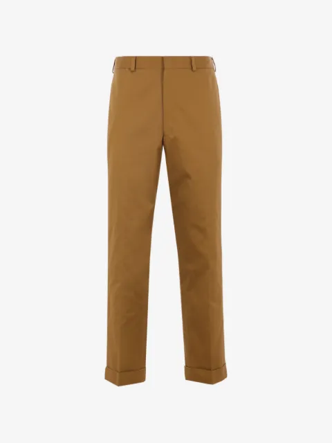 J.PRESS turn-up chino trousers