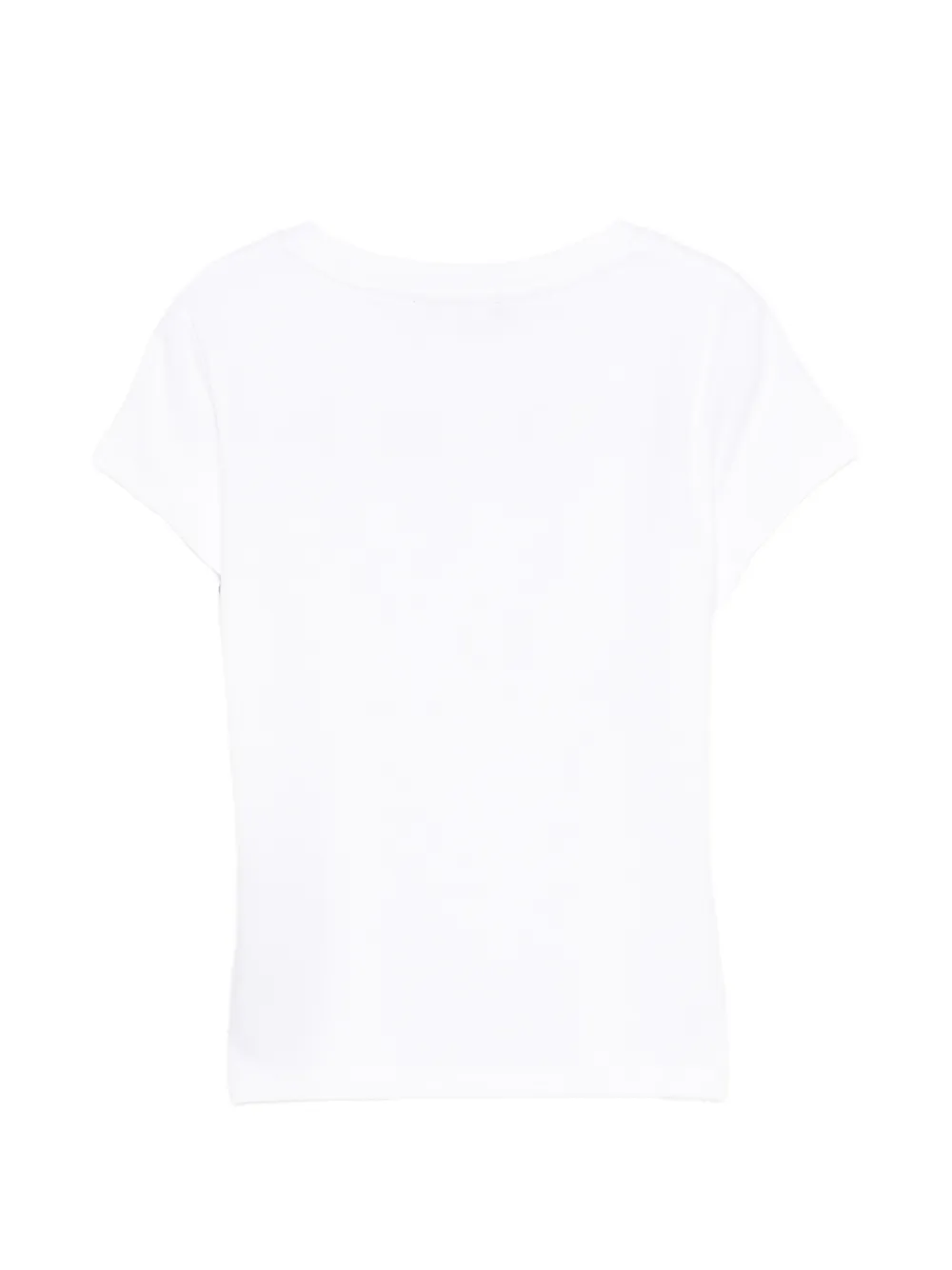 Balmain Kids T-shirt met logoprint Wit