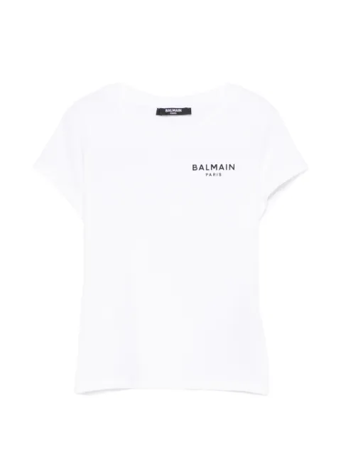 Balmain Kids logo-print T-shirt
