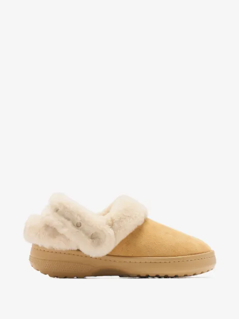 Crocs Classic Unfurgettable vegan suede slippers