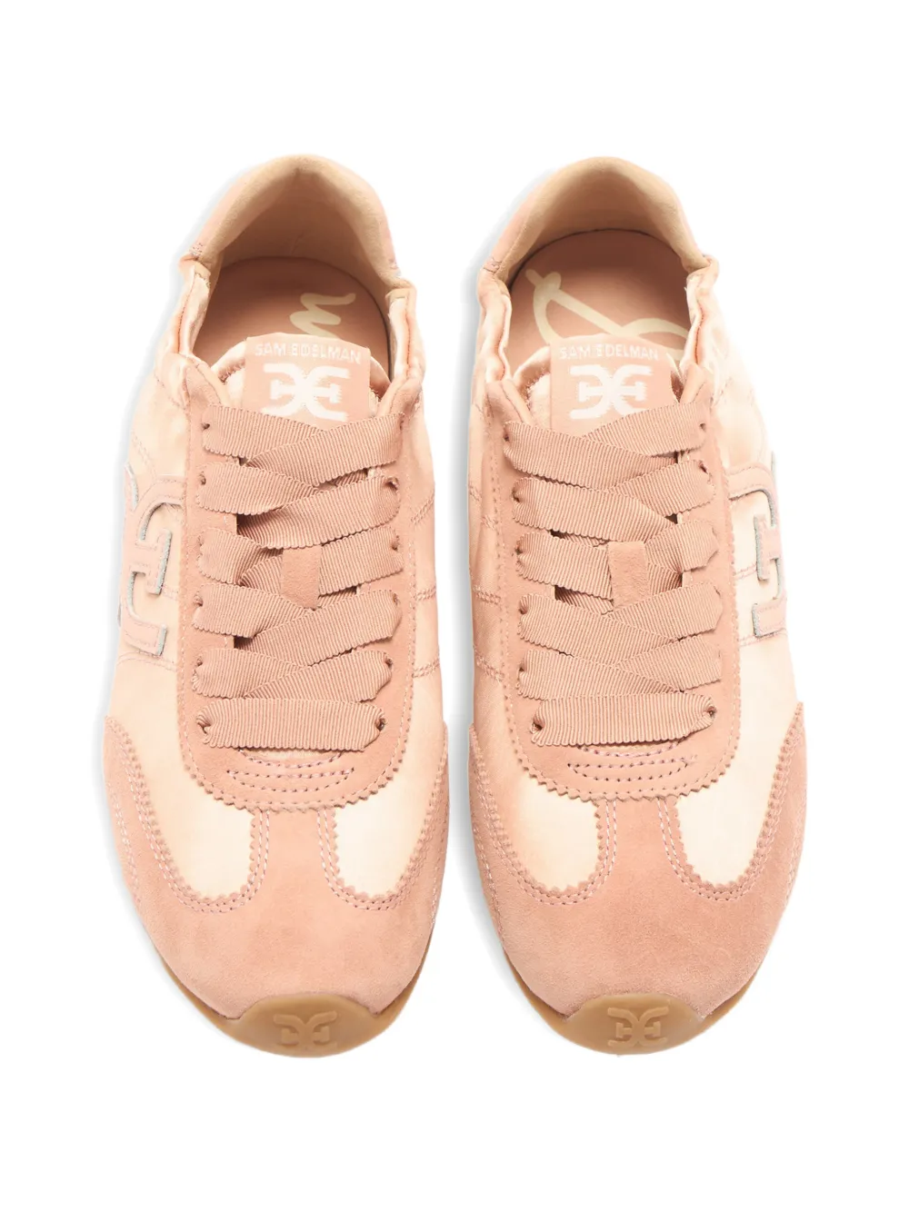 Sam Edelman Isella low-top sneakers met strik Roze