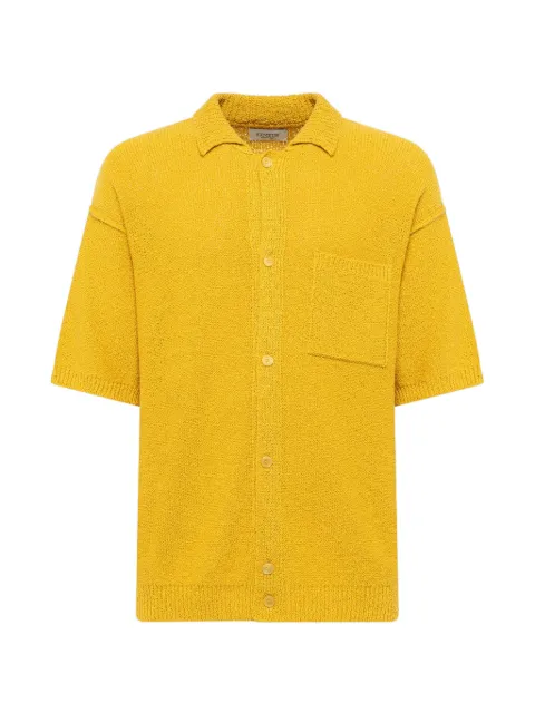 Laneus knitted boxy shirt