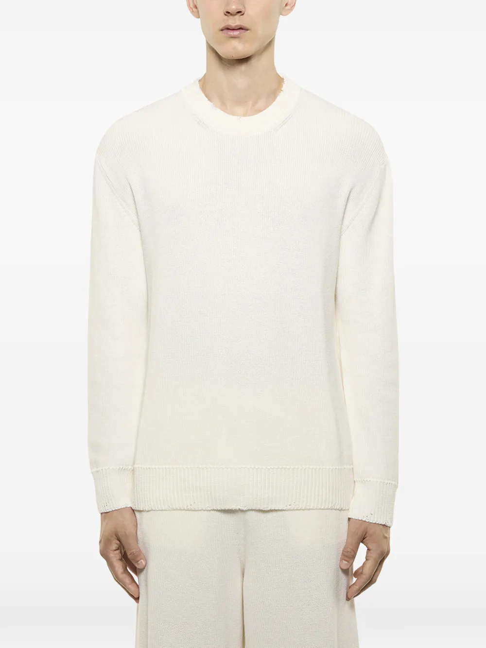  Laneus Boxy Fit Jumper - Neutrals 