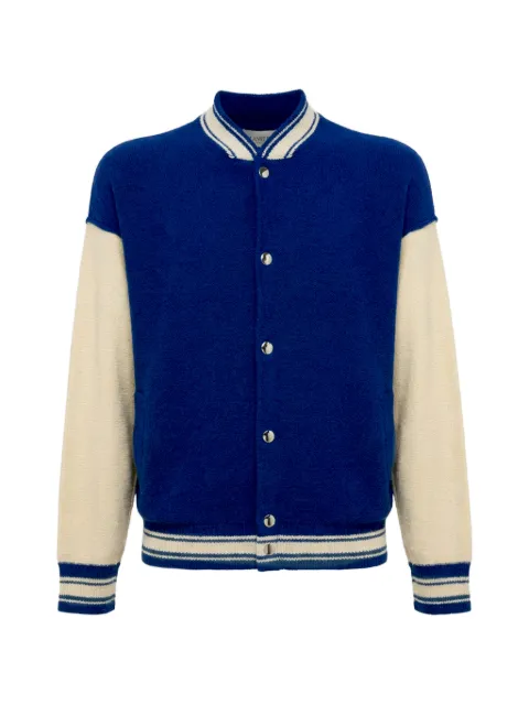 Laneus knitted bomber jacket