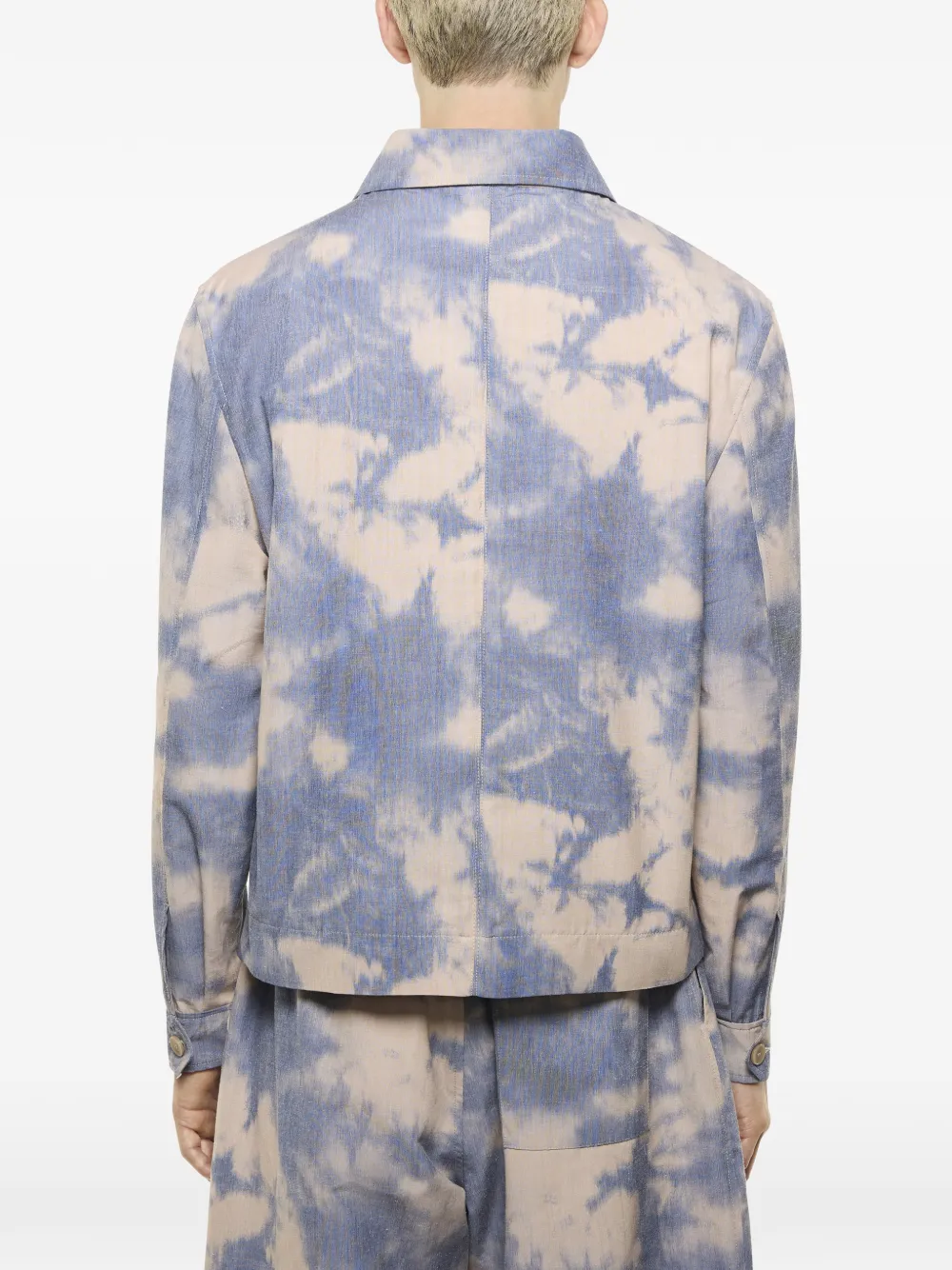 Tie-Dye Zip Jacket