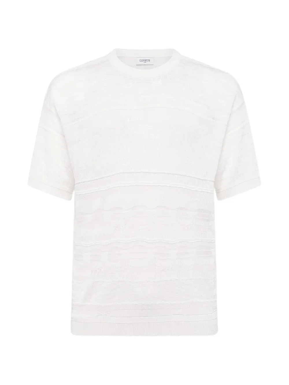 Laneus T-shirt in maglia - Bianco