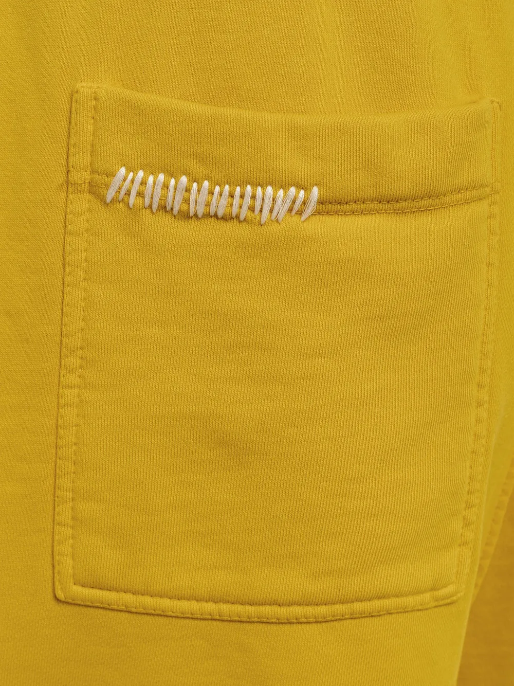 Laneus Shorts met trekkoord Geel