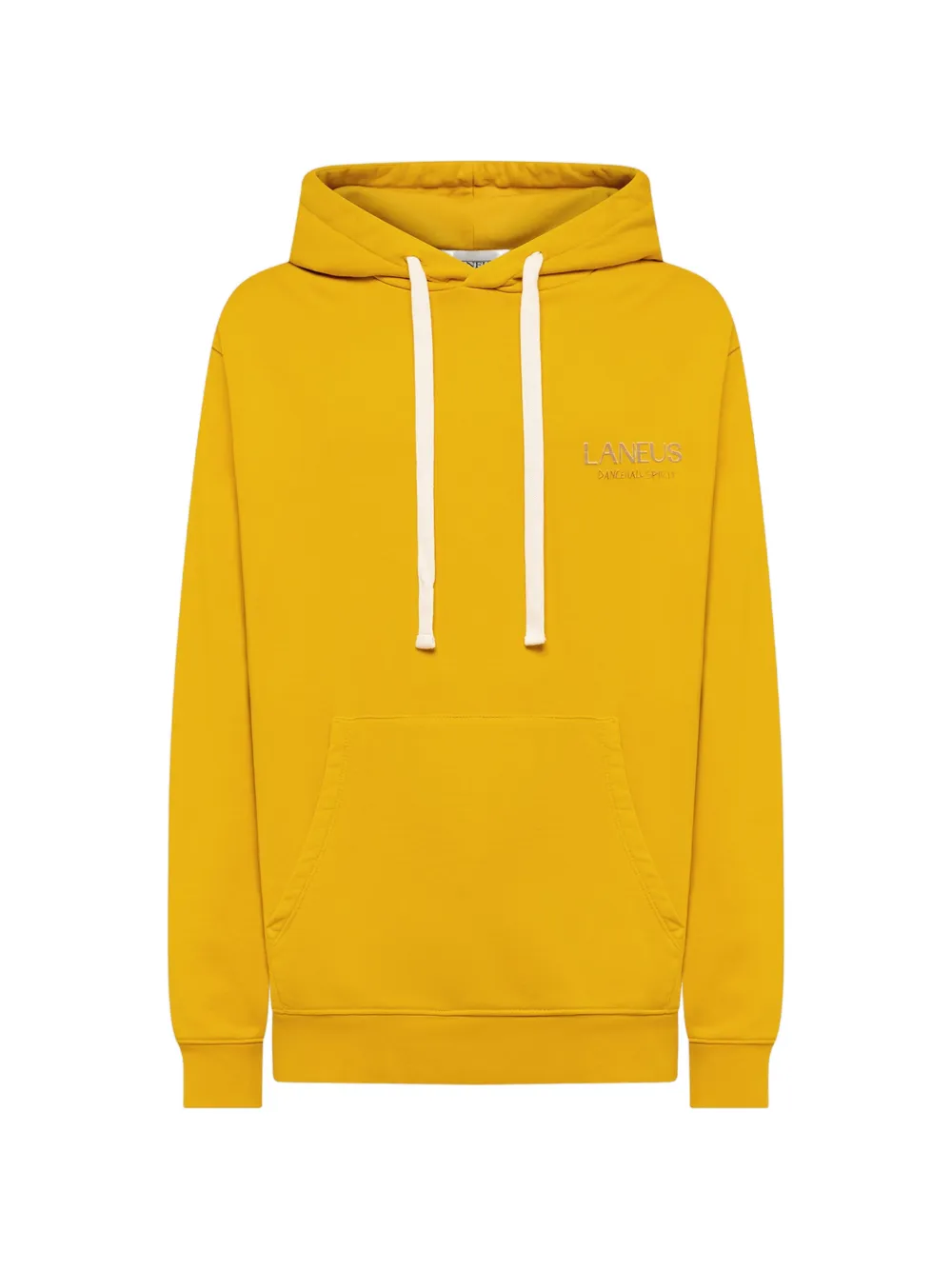 Laneus print hoodie | Yellow | Image 1