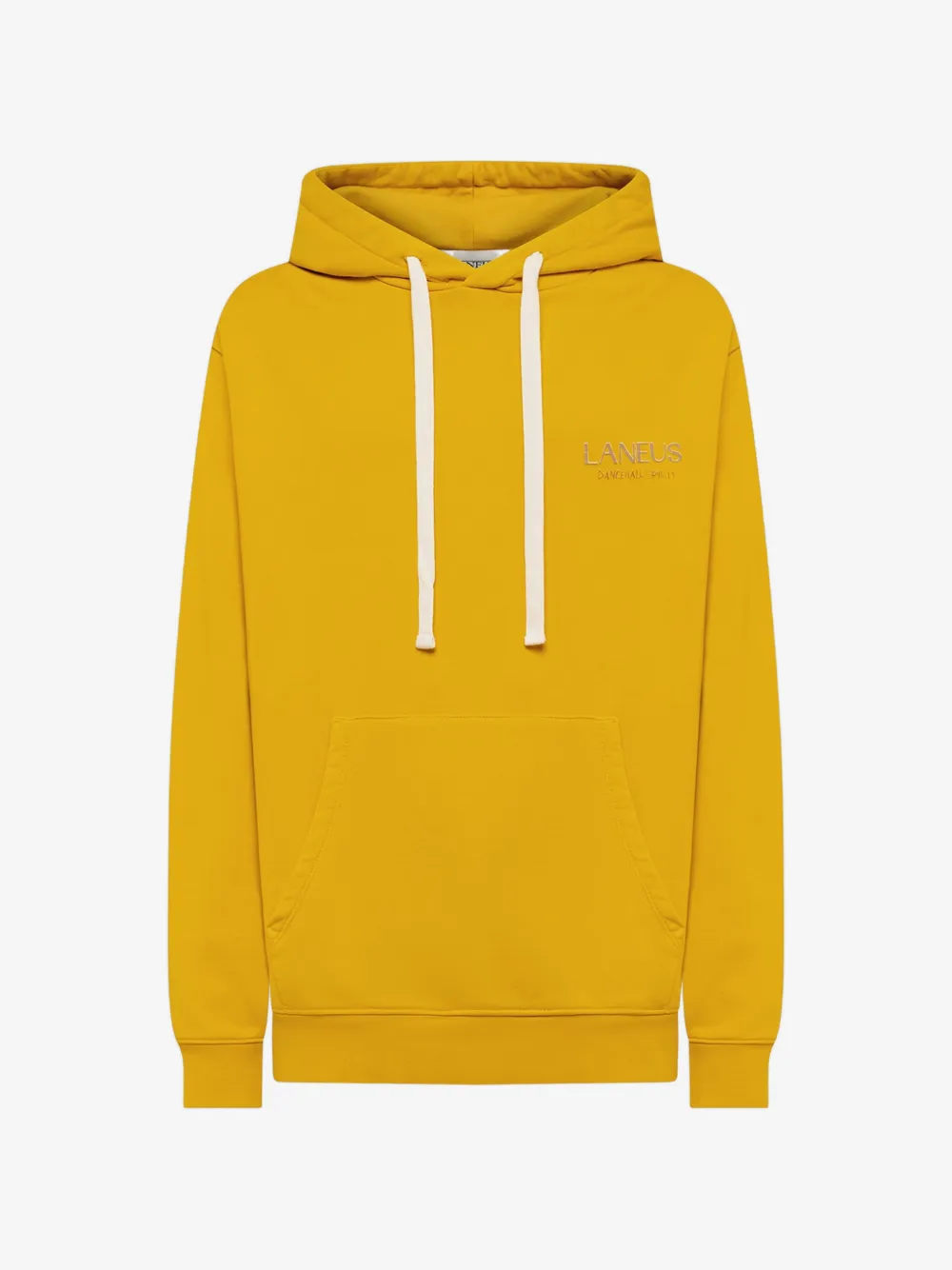 Laneus print hoodie | Yellow | Image 1