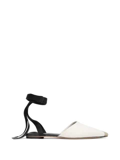 Jacquemus sandalias con tira lazada