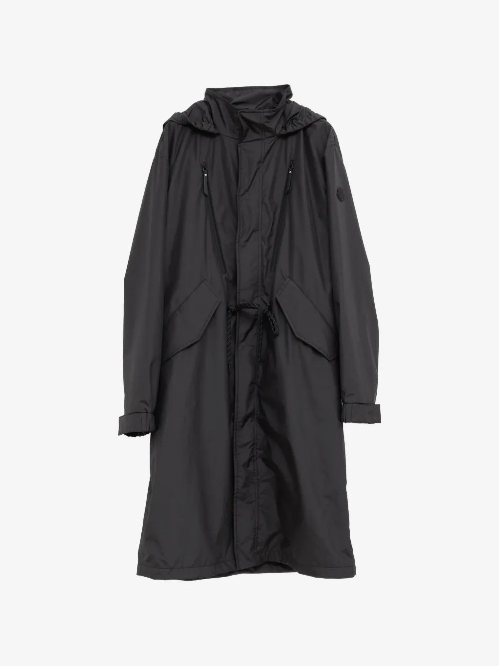 Moncler hooded drawstring jacket | Grey | Image 1